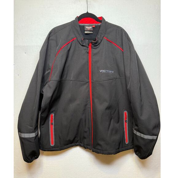 Victory Motorcycles Men's Nylon Bomber Jacket, Size 4XL - Picture 1 of 7